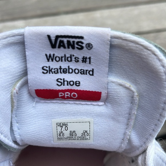 Vans Sk8-Hi Pro men’s size 7 - Picture 6 of 7